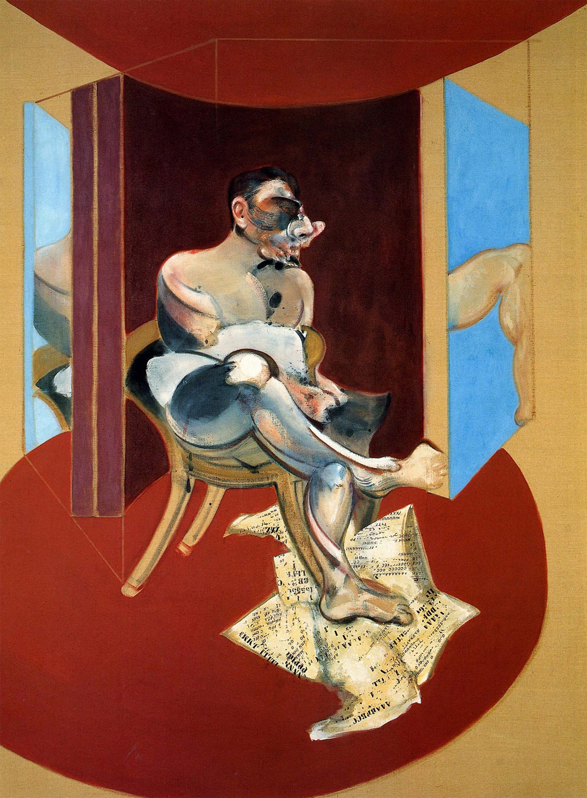 Francis Bacon, The Study of George Dyer, 1971, Private Collection